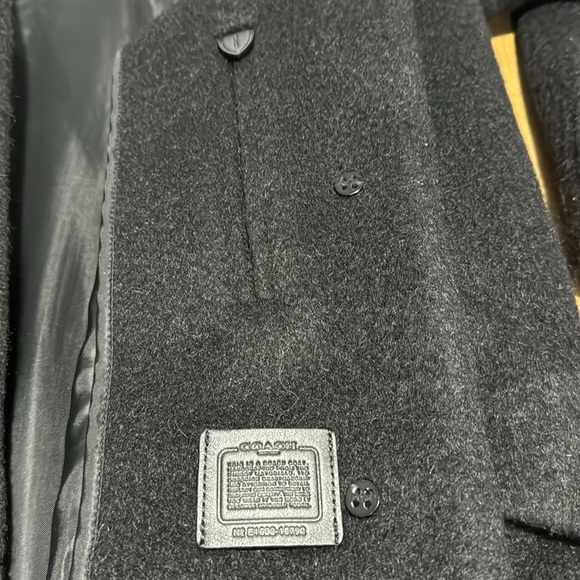 Coach mohair coat. - Picture 5 of 6